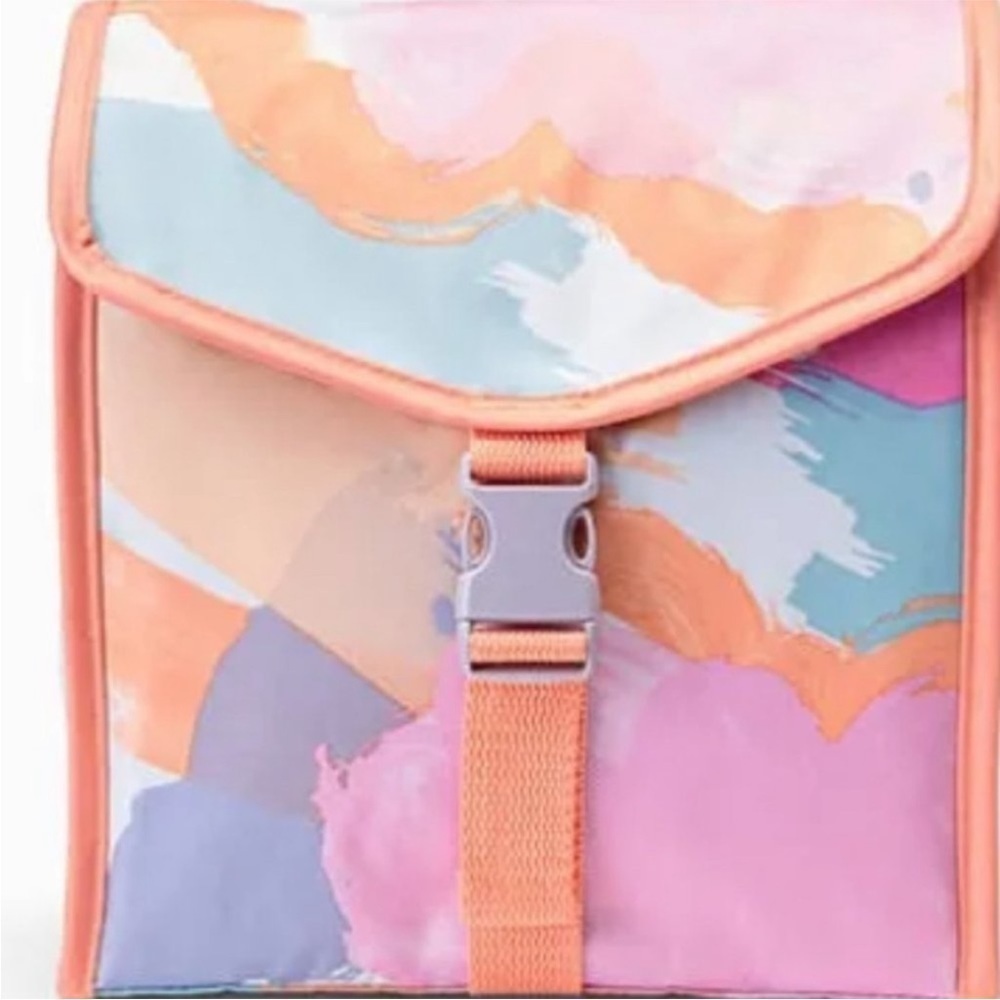 Thirty-One - Foldover Lunch Bag Watercolor Pop